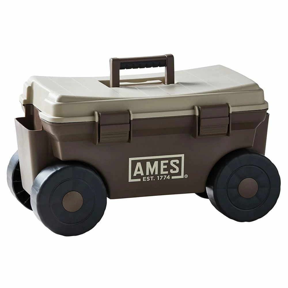 Brand new 🔥 Ames 4 cu.ft. Plastic Rolling and Storage Lawn and Garden Cart 🔔