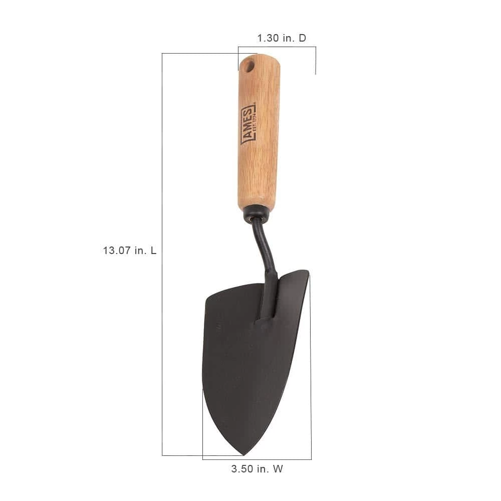 Outlet ๐งจ Ames 5.3 in. Garden Trowel with Wood Handle โญ - Image 5
