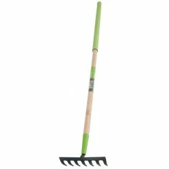 Best reviews of ⭐ Ames 48 in. Wood Handle 7-Tine Floral Level Rake 🔥