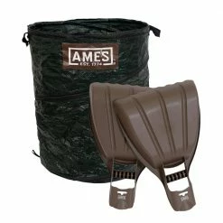Wholesale 👍 Ames Leaf Collecting Tool Set with Garden Claws and Collapsible Garden Waste Bag for Leaves, Mulch and Other Debris 🤩