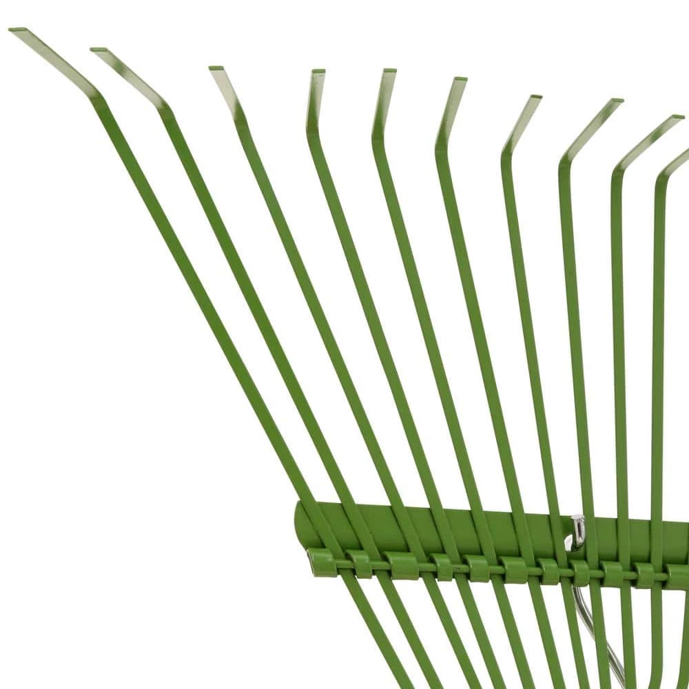 Cheapest 🥰 Ames 54 in. Wood Handle 22-Tine Steel Leaf Rake 😀 - Image 3