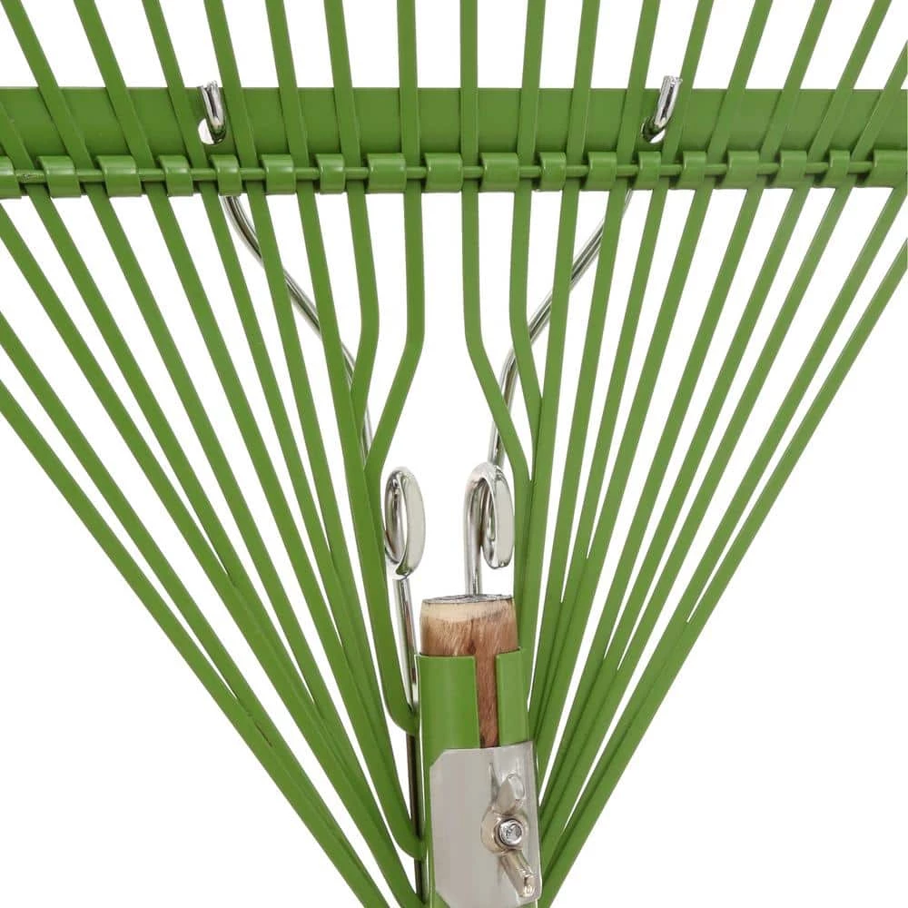 Cheapest 🥰 Ames 54 in. Wood Handle 22-Tine Steel Leaf Rake 😀 - Image 4