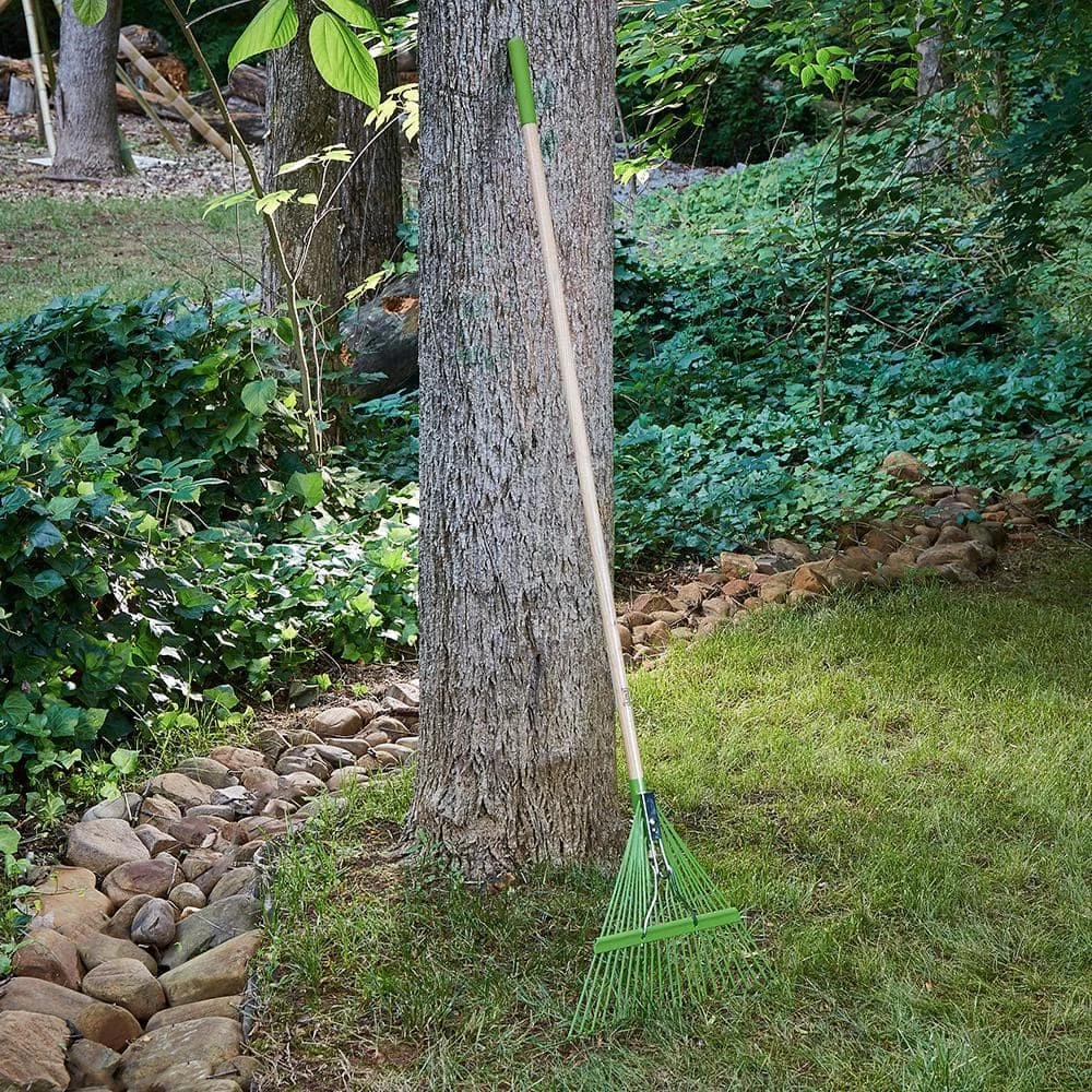 Cheapest 🥰 Ames 54 in. Wood Handle 22-Tine Steel Leaf Rake 😀 - Image 8