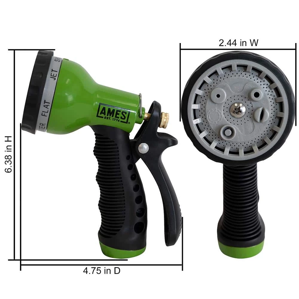 Top 10 🔥 Ames 7-Pattern Garden Hose Nozzle Sprayer 😍 - Image 3