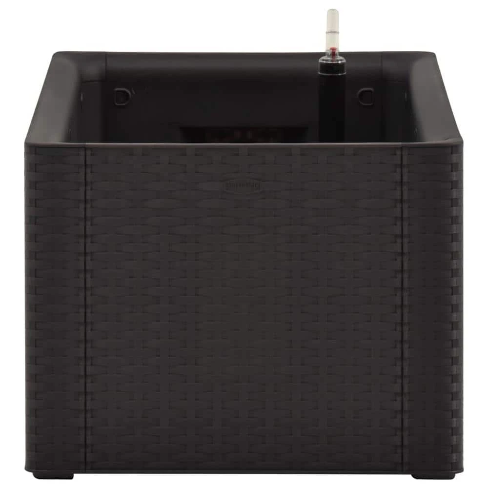 Cheapest 👏 TIRAMISUBEST 39.4 in. x 16.9 in. x 13 in. Anthracite PP Garden Raised Bed Planter Boxes with Self Watering System ✔️ - Image 3