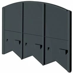 Deals 🥰 Emsco Choppers 60 ft. Black Resin 🔨 Hammer-In Landscape Edging (120-Piece Set) 🔔