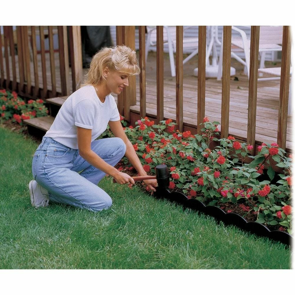 Deals 🥰 Emsco Choppers 60 ft. Black Resin 🔨 Hammer-In Landscape Edging (120-Piece Set) 🔔 - Image 3