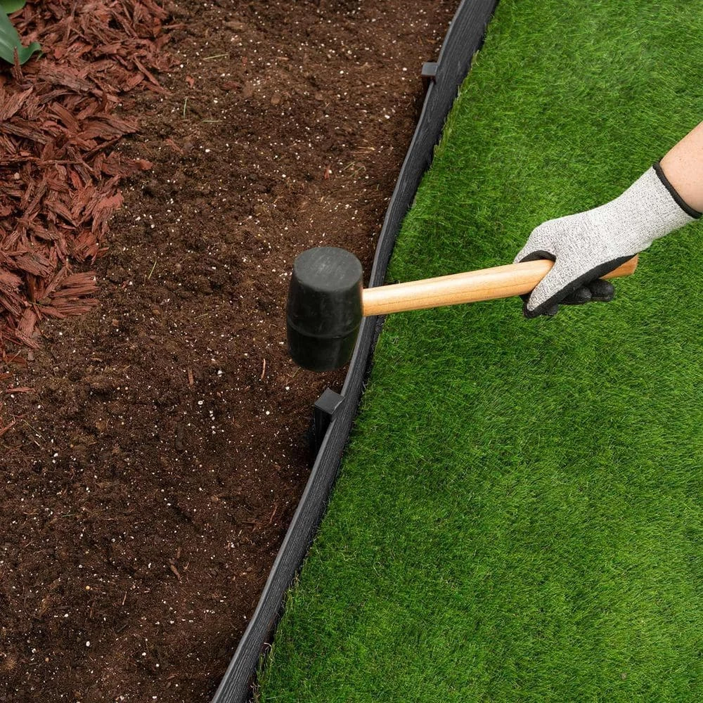 Top 10 🔔 ProFlex 20 ft. Black Composite Dig-In Landscape Edging Kit 🎉 - Image 4