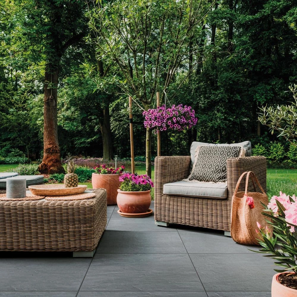 Budget ๐ Corso Italia Bluestone Natural Cleft 8 in. x 8 in. x 0.75 in. Porcelain Paver Sample โ๏ธ - Image 2