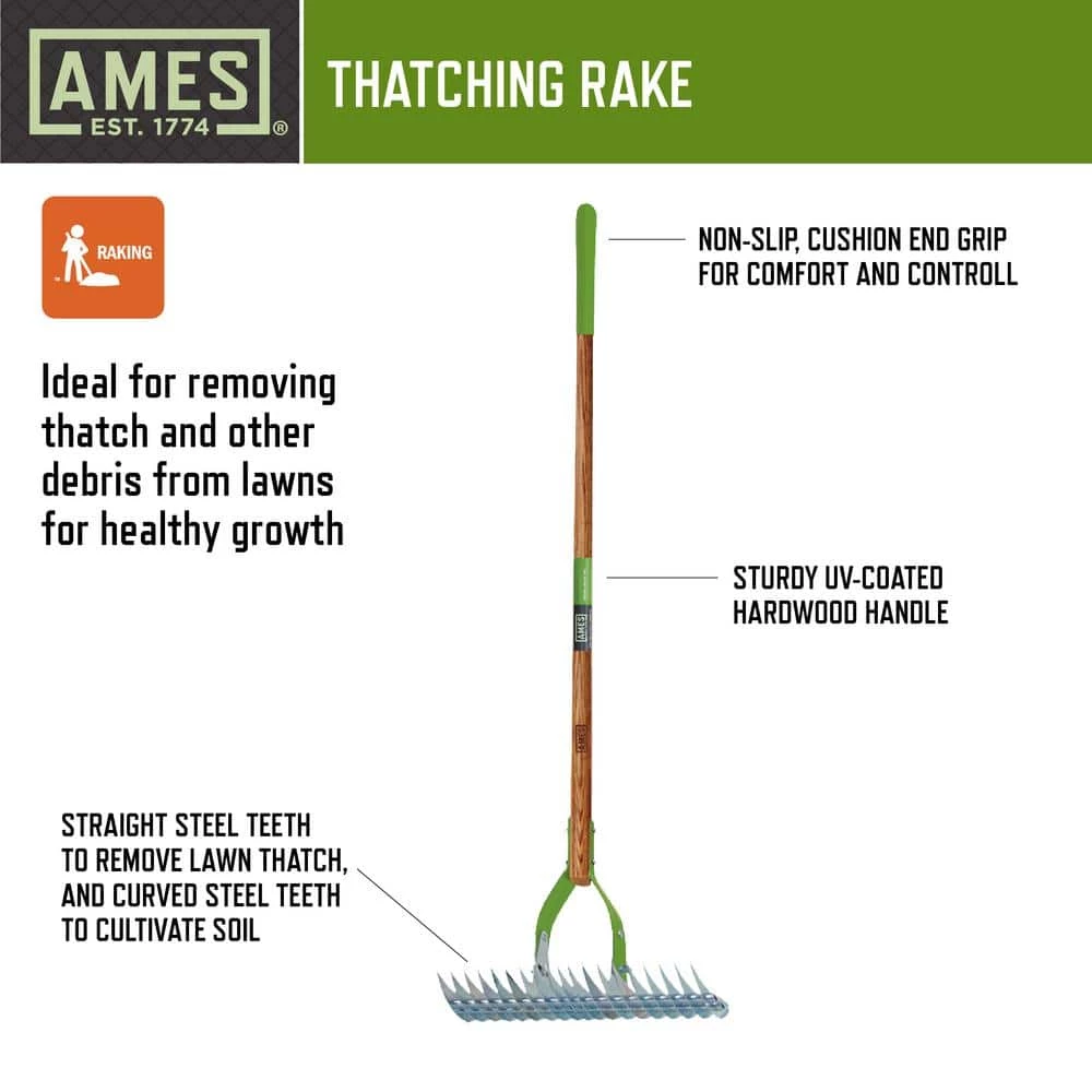 Buy ๐งจ Ames Lawn Maintenance Garden Tool Set (Set of 2) โ๏ธ - Image 3