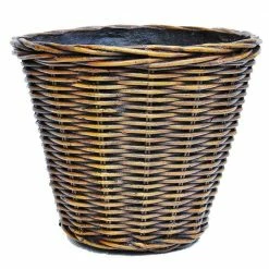 Budget ✨ MPG 22 in. Dia Wicker Composite Woven Look Pot 😉