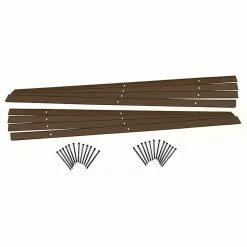 Cheapest 🛒 ProFlex 48 ft. x 0.18 in. x 4 in. Brown Aluminum Edging Kit ✔️