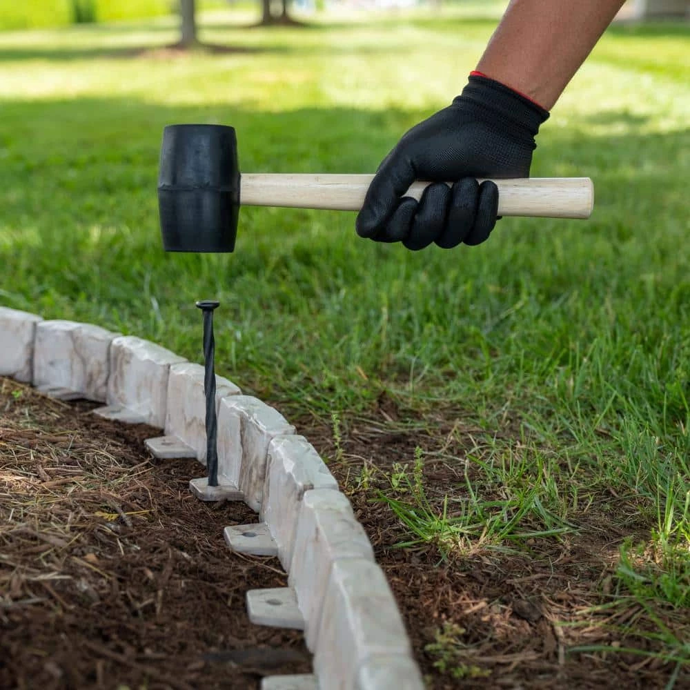 Top 10 ⭐ ProFlex Decorative Faux Stone 90 ft. x 2.7 in. Brown Plastic No-Dig Landscape Edging Kit 😀 - Image 9