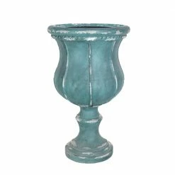 Top 10 ๐ MPG 26.5 in. H. Chipped-Off French Blue Cast Stone Fiberglass Entrance Urn โ