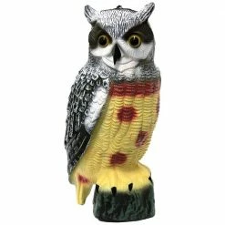 Best Pirce π₯° Emsco 16.25 in. Garden Owl Decoy Pest Repellant β¨