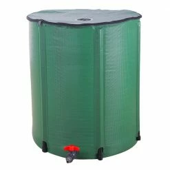 New โจ TIRAMISUBEST 50 gal. Folding Rain Barrel Water Collection in Green ๐คฉ