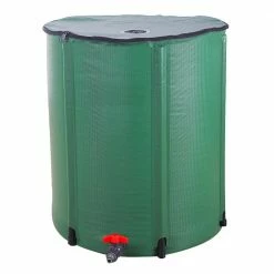 Wholesale ✔️ TIRAMISUBEST 66 gal. Folding Rain Barrel Water Collection in Green 👍