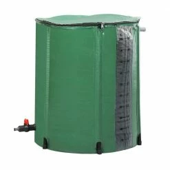 Top 10 🎁 TIRAMISUBEST 50 gal. Rain Barrel Water Collection With Scale in Green 🔥