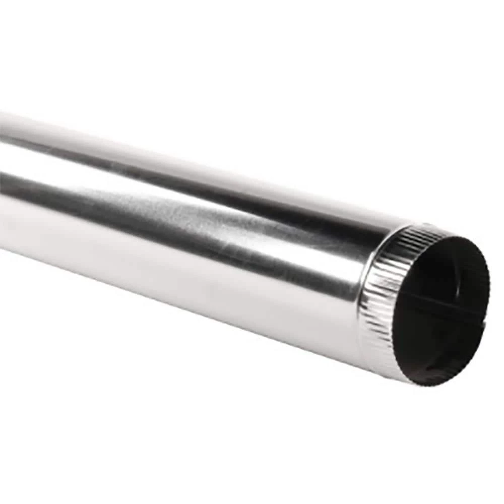 Promo 👏 Master Flow 3 in. x 3 ft. Round Metal Duct Pipe 🎉