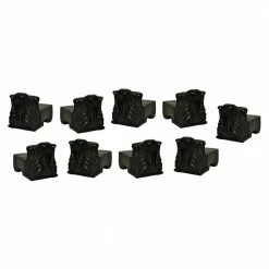 Brand new 😍 MPG 3.5 in. x 2.5 in. Composite Pot Feet in Aged Charcoal (Sets of 3) ✔️