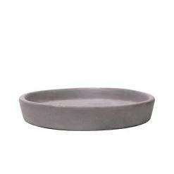 Promo 🥰 MPG 11 in. Dia Smooth Cement Cast Stone Fiberglass Saucer ❤️