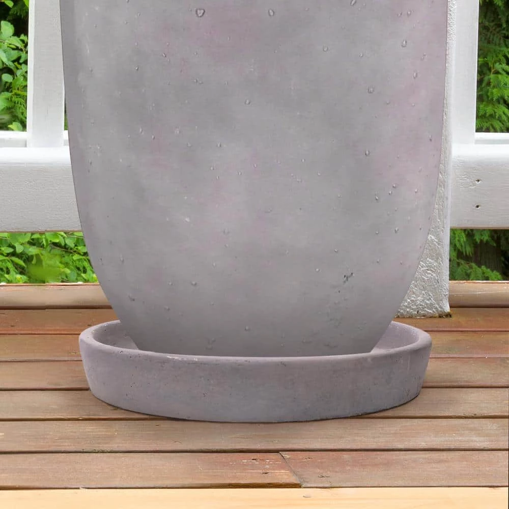 Wholesale โ MPG 8 in. D Smooth Cement Composite Saucer โจ - Image 3