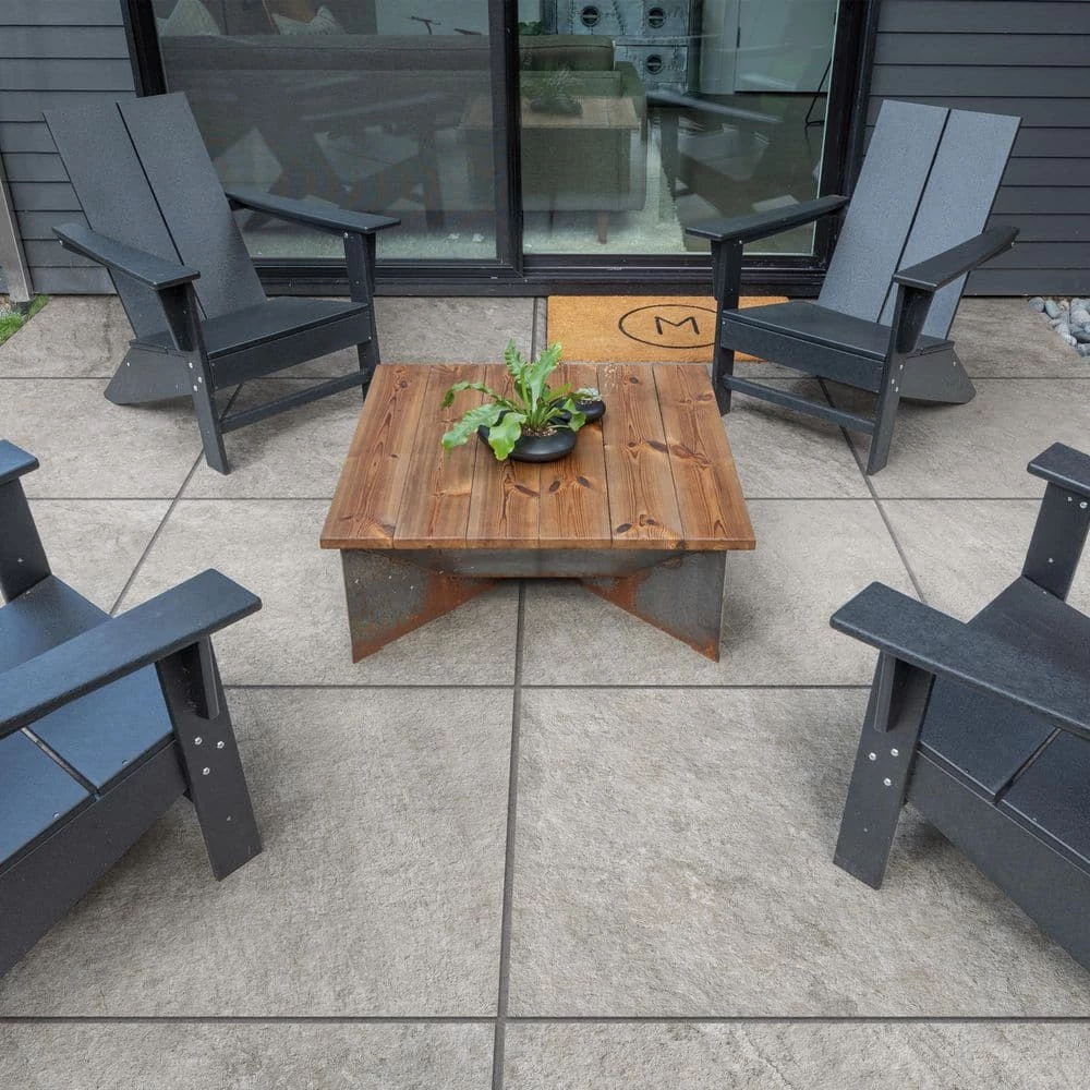 Best Sale ๐ฏ Corso Italia Alpe Silver 8 in. x 8 in. x 0.75 in. Porcelain Paver Sample ๐ - Image 4