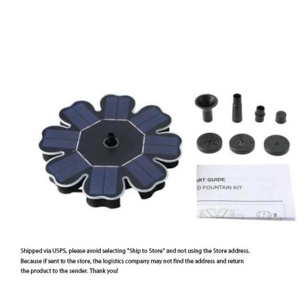 Hot Sale ✨ TIRAMISUBEST Outdoor Garden Fountain Pool Pond Solar Pump Watering Kit 😀 - Image 2