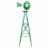 Wholesale 😉 TIRAMISUBEST 8 ft. Green Outdoor Garden Decorative Windmil 👏