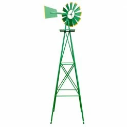 Wholesale ๐ TIRAMISUBEST 8 ft. Green Outdoor Garden Decorative Windmil ๐