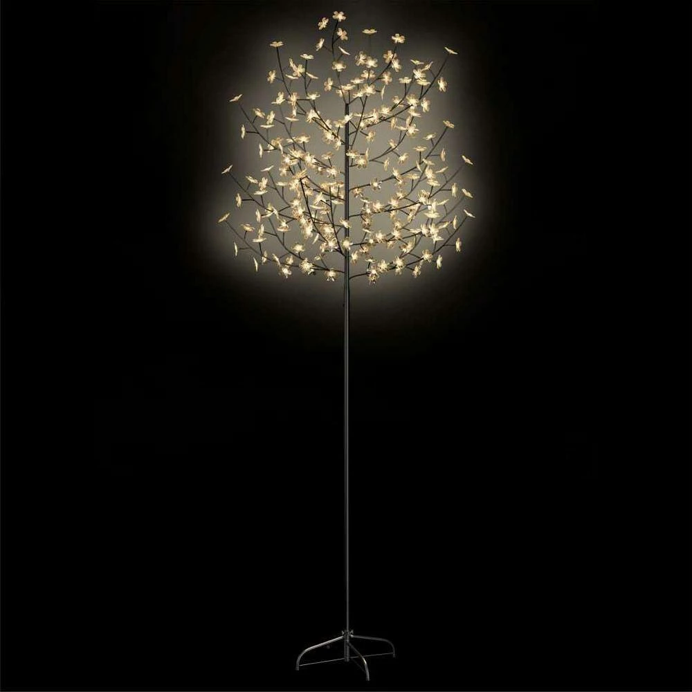Promo 🧨 TIRAMISUBEST Indoor/Outdoor 86.6 in. Decorative Tree Cherry Blossom Warm White LED Lighted Garden Decor 🧨 - Image 5