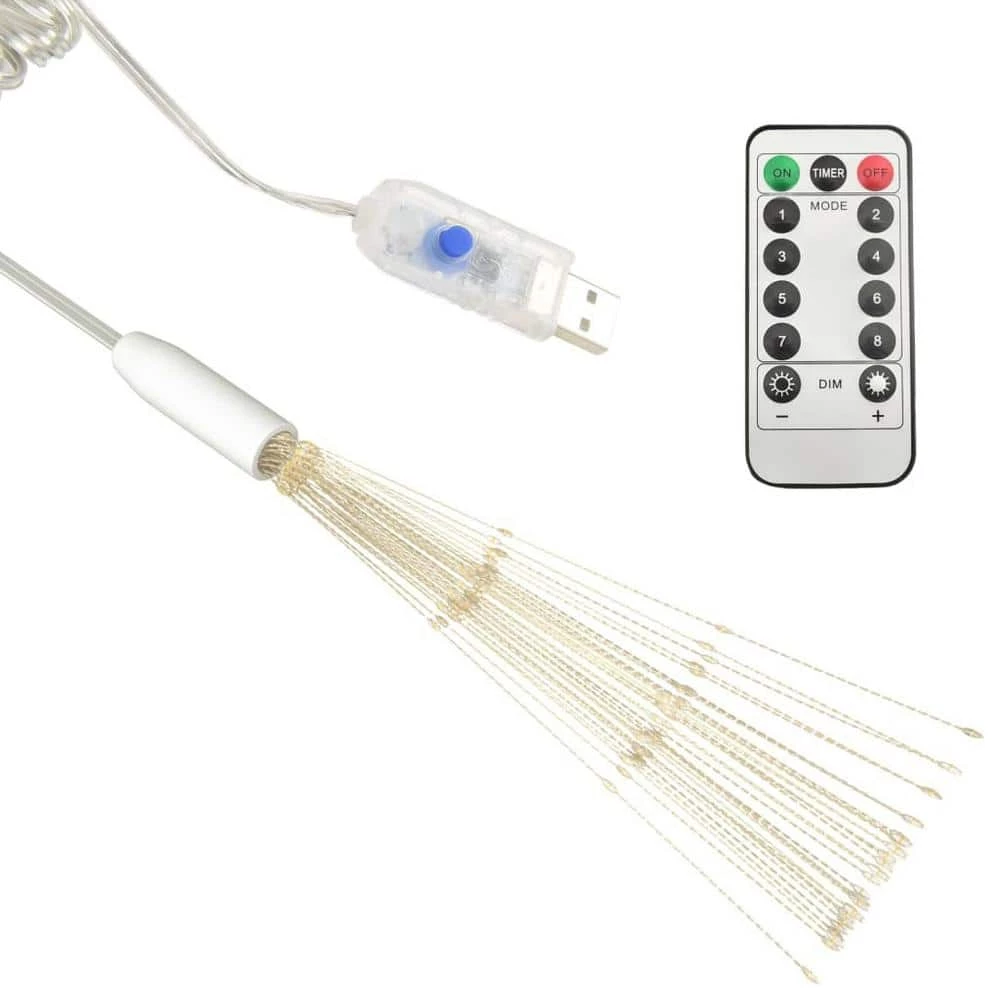 Deals 🥰 TIRAMISUBEST 2-piece Indoor/Outdoor Firework Warm White LED Lights for 🎄 Christmas and Garden Decor ✔️ - Image 6