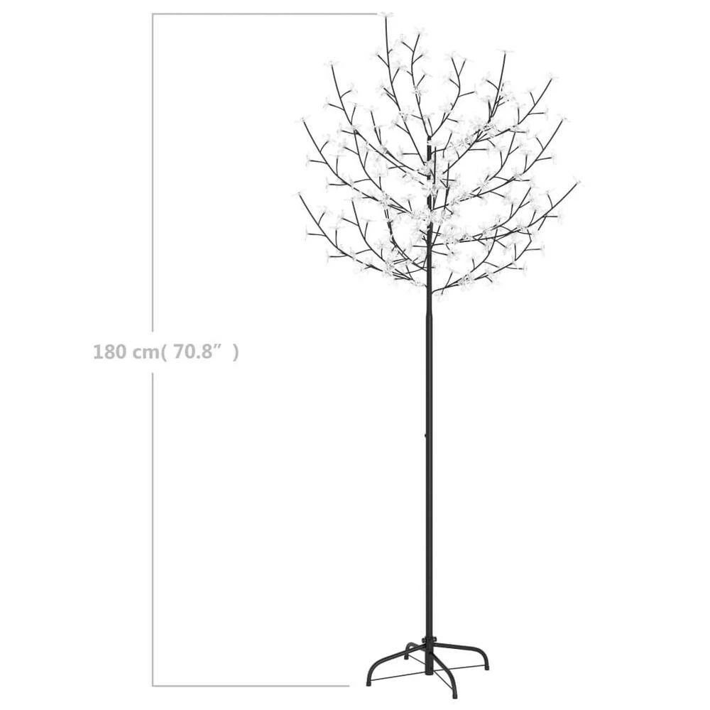 Wholesale 🔔 TIRAMISUBEST Indoor/Outdoor 70.9 in. Decorative Tree Cherry Blossom Warm White LED Lighted Garden Decor 🎉 - Image 2