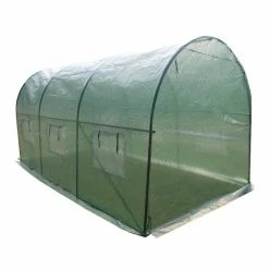 Flash Sale ๐ TIRAMISUBEST 14.8 ft. x 6.9 ft. Green Heavy-Duty Greenhouse Garden Grow Tent โค๏ธ