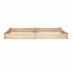 New ๐ TIRAMISUBEST 90 in.x 22 in. x 9 in. Wood Planter Box Raised Garden Bed ๐